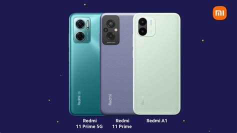 Redmi Prime 11 5G ಮತ್ತು Redmi A1 ಭಾರತದಲ್ಲಿ ಬಿಡುಗಡೆ! 6499 ರೂಗಳಿಂದ ಶುರು ...