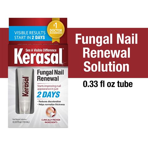 Kerasal Nail Fungal Nail Renewal Treatment for Discolored or Damaged ...