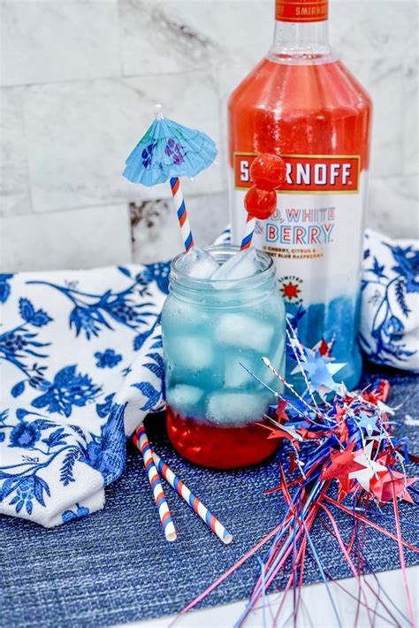 Red White and Berry Smirnoff Recipes: Layered Patriotic Cocktail ...