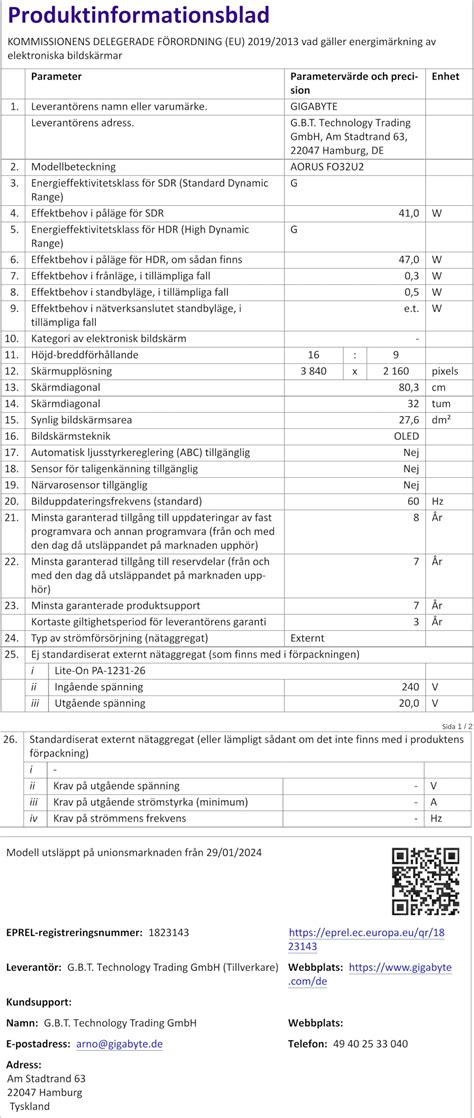 LG Ultragear™ OLED 32GS95UV-B 32" gaming PC-skärm - OLED-panel UHD ...