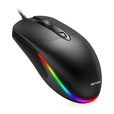 Jelly Comb USB Wired Mouse,RGB Optical Silent India | Ubuy