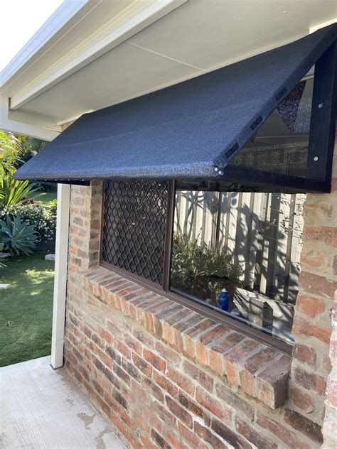 DIY Outdoor Window Shade Awning