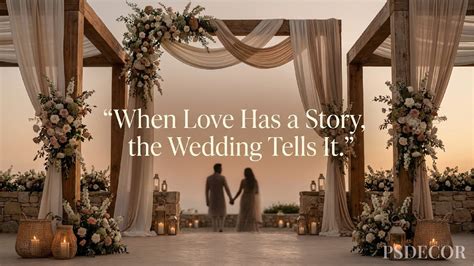 Why Today's Couples Are Designing Story-Driven Weddings | PS Decor