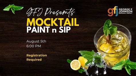 Mocktail Paint n Sip, 1001 Park St, Endicott, NY, United States, New ...