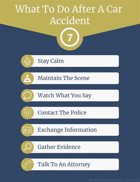 7 Steps to Take After A Car Accident