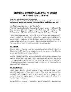 Unit 1 - Project Management and Entrepreneurship unit 1 notes - UNIT ...