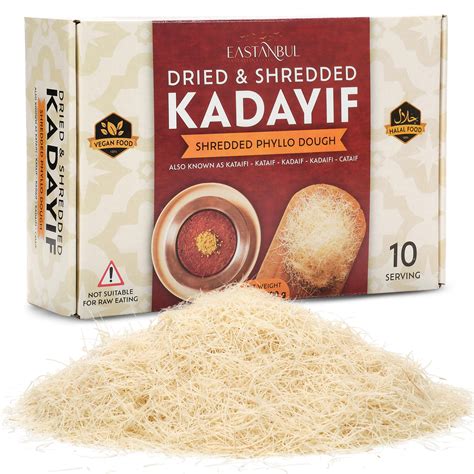 Buy Eastanbul Dried & Chopped Kataifi Shredded Fillo Dough, Kurutulmus ...