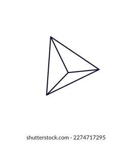 Triangular Base Pyramid Shapes 的图像结果
