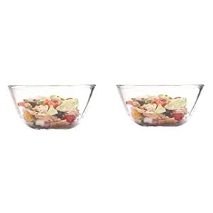 Buy Femora Borosilicate Glass Microwave Safe All-Purpose Mixing Bowl ...