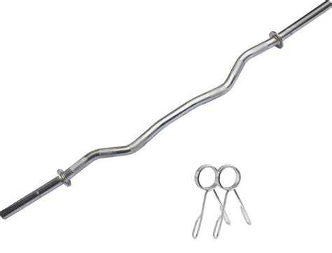 Gym Insane 3 feet {19mm}zig-zag curl/bend rod with Spring lock for ...