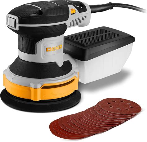 DEKOPRO Levigatrice Orbitale 300W - 6 velocità variabile 14000RPM ...
