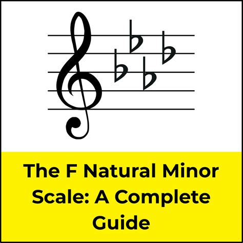 F Natural Minor Scale