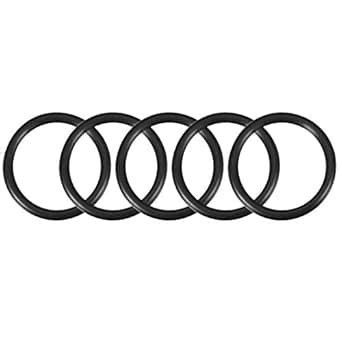 uxcell O-Rings Nitrile Rubber, 34mm Inner Diameter, 42mm OD, 4mm Width ...