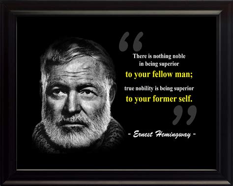 Hemingway Quote Wallpaper