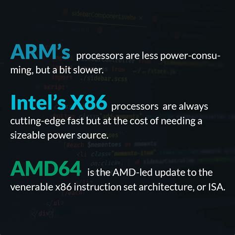 ARM vs. x86 vs. AMD64: Understanding the Key Differences and Applications | Geekboots