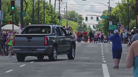 Man arrested for speeding through Portland parade in court | kgw.com