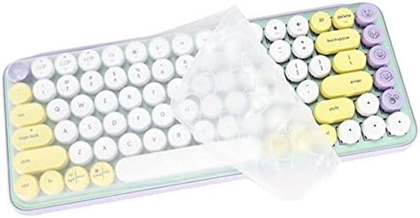 Dust-Proof Silicone Keyboard Skin Cover Compatible for Logitech POP ...
