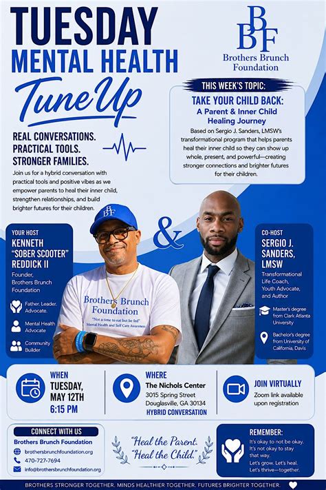 2nd Tuesday Mental Health Tuneup-“Take your Child Back- Inner Healing ...
