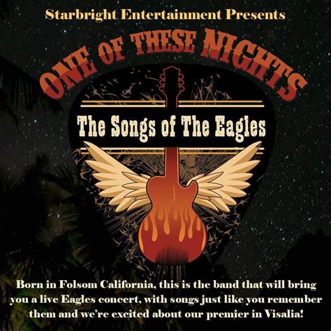 One of These Nights: Songs of the Eagles, 308 W. Main Street, Visalia ...