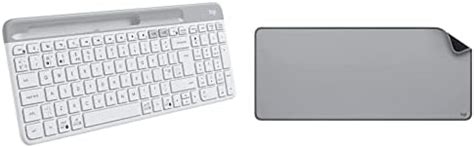 Logitech K580 Slim Multi-Device Wireless Keyboard Bluetooth/Receiver ...