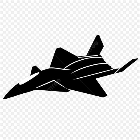 Military Aircraft Silhouette Clip Art