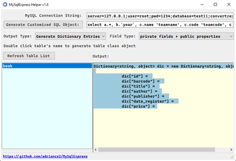 How to Use MySQL Stored View in C 的图像结果
