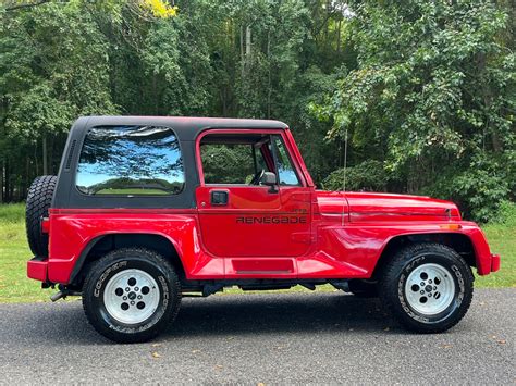 Used 1991 Jeep Wrangler Renegade YJ For Sale ($12,900) | Legend Leasing ...
