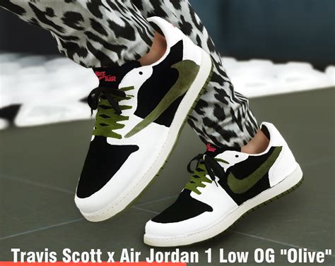 Travis Scott x Air Jordan 1 Low OG "Olive" - GTA5-Mods.com