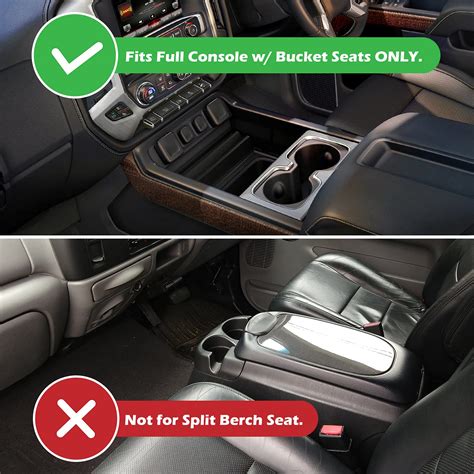 JOJOMARK Center Console Organizer Tray fits for 2019-2022 GMC Sierra/Chevy Silverado 1500 ...