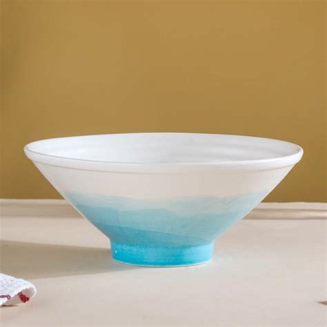 Ombre Blue Noodle Bowl 650 ml Online - Premium Ramen Bowl | Nestasia