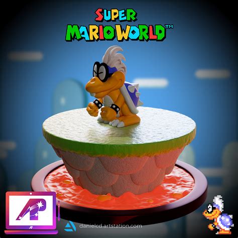 3D file Iggy from Super Mario World 🗺️ ・Model to download and 3D print ...