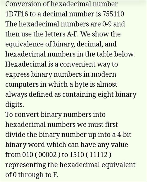 Convert (1d7f)16 to an octal system number and (5a9.63)16 to a decimal ...