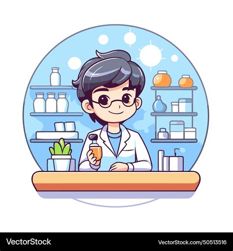 Scientist 卡通 的图像结果