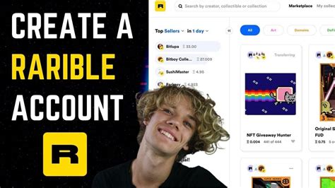 How to create a Rarible Account | How to connect your Ethereum Wallet ...