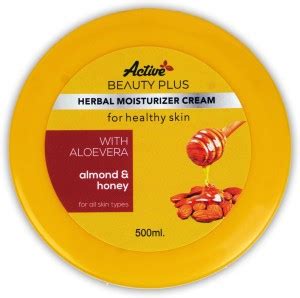 Medwin Active Beauty Plus Herbal Moisturizer Cream With Aloevera and ...