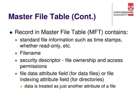 Image result for Master File Examples