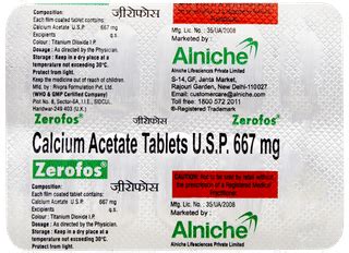 Zerofos 667 MG | Order Zerofos 667 MG Tablet Online at Truemeds