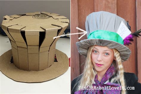 DIY Mad Hatter Hat and Costume - Find it, Make it, Love it | Hutmacher ...
