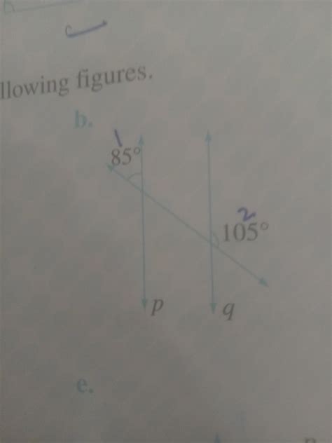 We need to check whether these lines are parallel. They are not but I ...