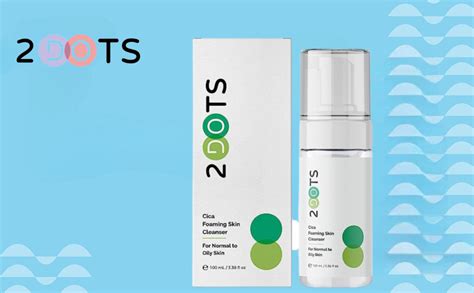 2DOTS Cica Foaming Skin Cleanser I Deep Cleanses and Exfoliates Skin I ...
