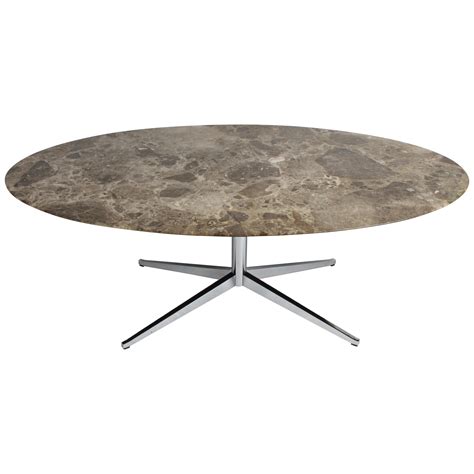 Oval Marble Dining Table at 1stDibs