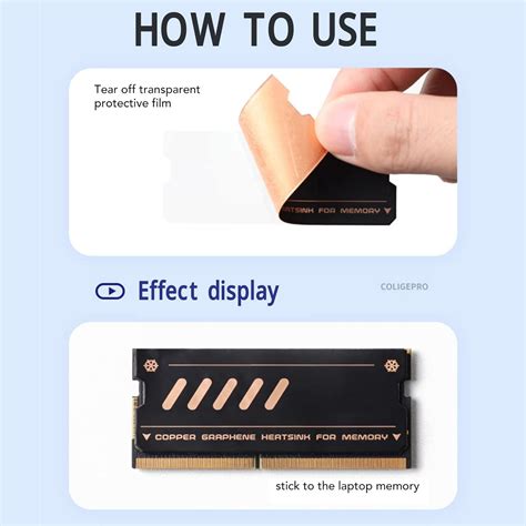 Naroote Memory Heat Spreader Laptop Heatsink Memory India | Ubuy
