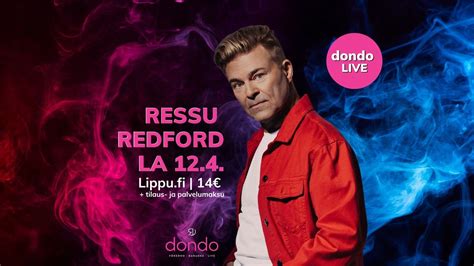Dondo Live: Ressu Redford, Kauppakeskus Myyrmanni, 01600 Vantaa ...