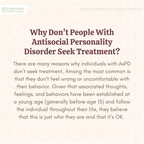 How Is Antisocial Personality Disorder Treated?