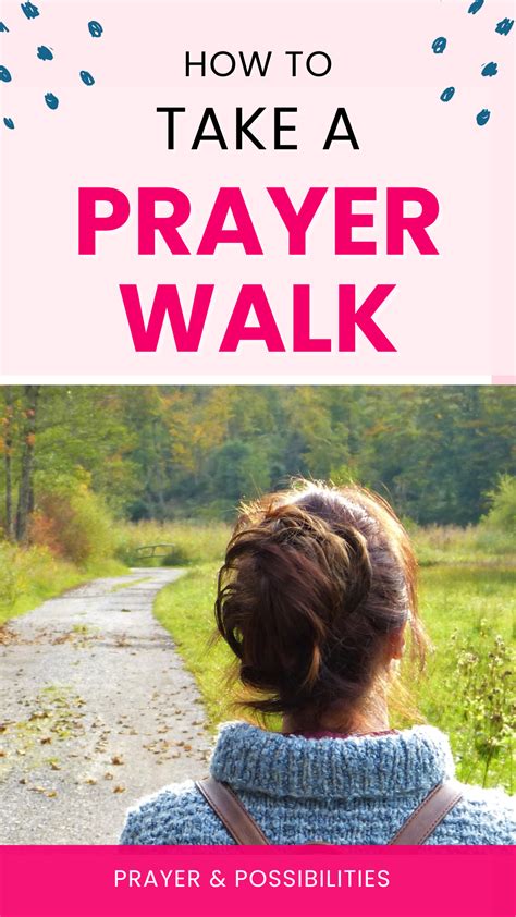 How to Take a Prayer Walk - Prayer & Possibilities | Prayer strategies ...