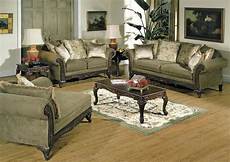 Traditional Living Room Sofa by Alpine Microfiber Traditional Living Room Sofa W Wooden Traditional Living Room Sofa