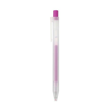 Muji Pen Retractable Gel Ink Bollpoint Pens 0.5mm, 8-colors Pack ...