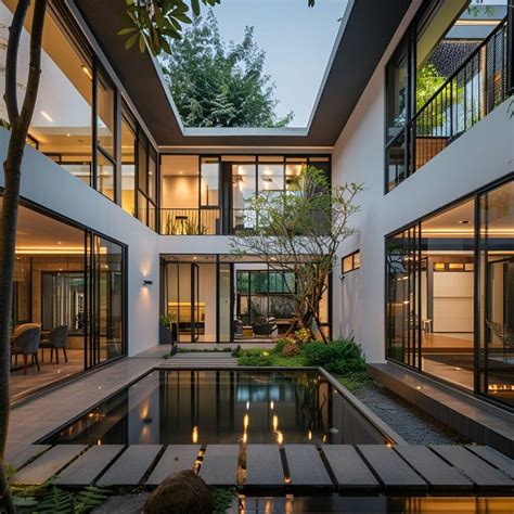 House courtyard design | House design with courtyard