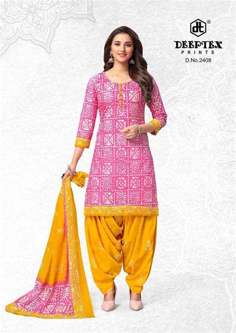 DEEPTEX PRINTS BATIK PLUS VOL 24 PURE COTTON DRESS MATERIAL