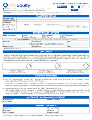Philequity Fund - Fill and Sign Printable Template Online